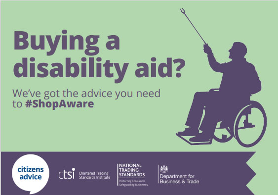 Top shopping tips for consumers, as new data reveals a complaint is made about disability aids every hour