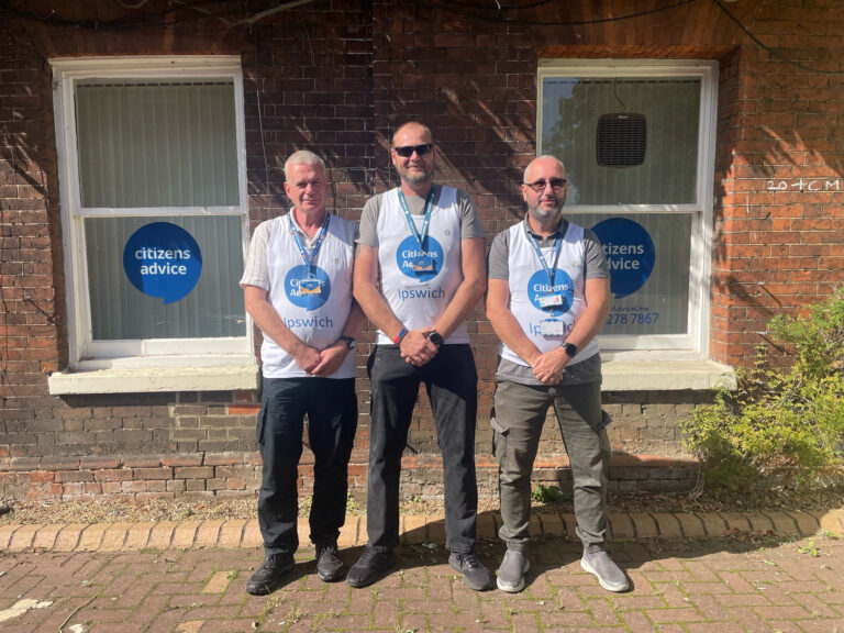 Running the Ipswich Half Marathon to raise funds for us