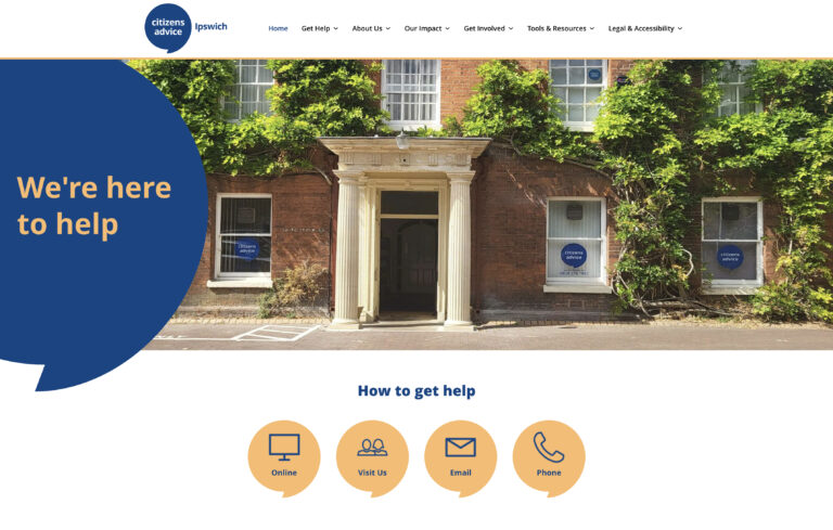 New website for Citizens Advice Ipswich improves access to advice and information